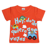Newborn Boys T-Shirt - Orange, Kids, NB Boys Shirts And T-Shirts, Chase Value, Chase Value