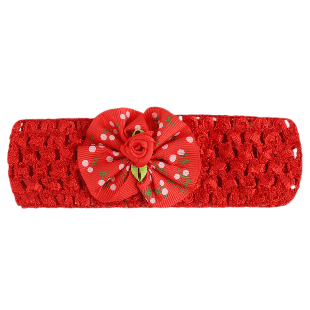 Girls Headband - Red - test-store-for-chase-value
