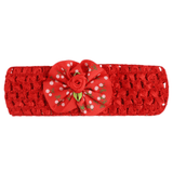 Girls Headband - Red - test-store-for-chase-value