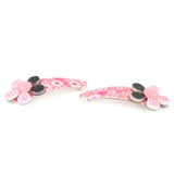 Girls Hair Pin 2 Pcs- Dark Pink, Kids, Hair Accessories, Chase Value, Chase Value