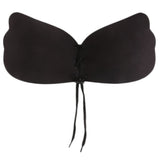 Silicone Lace Up Bra For Women - Black, Women, Bras, Chase Value, Chase Value