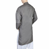 Mashriq Slim Fit Kurta For Men - Gray, Men, Kurtas, Chase Value, Chase Value