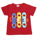 Newborn Boys T-Shirt - Maroon, Kids, NB Boys Shirts And T-Shirts, Chase Value, Chase Value