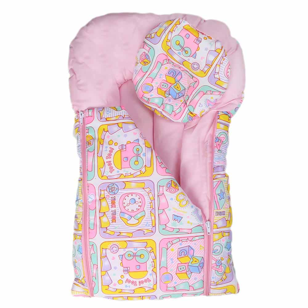 Newborn Sleeping Bag With Pillow - Pink, Kids, Sleeping Bags, Chase Value, Chase Value