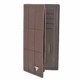 Men's Cheque Book Wallet - Coffee, Men, Wallets, Chase Value, Chase Value