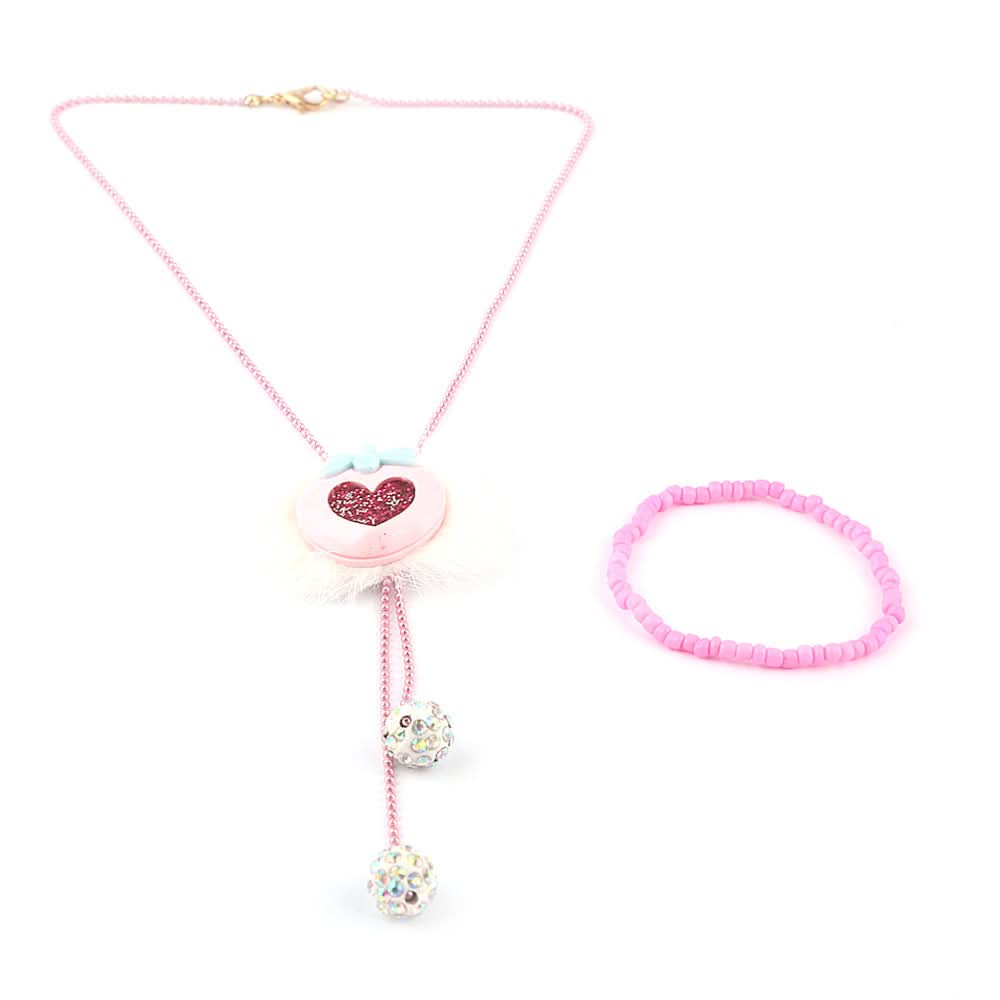 Girls Mala Set - Pink, Kids, Jewellery Sets, Chase Value, Chase Value