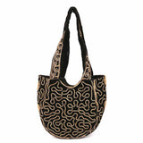 Women's Embroidered Shoulder Handbag - Copper, Women's Handbags, Chase Value, Chase Value