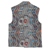 Boys Digital Waistcoat - Multi, Kids, Boys Waistcoats, Chase Value, Chase Value