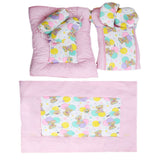 Newborn Sleeping Bag 7 Pcs Set - Pink, Kids, Sleeping Bags, Chase Value, Chase Value