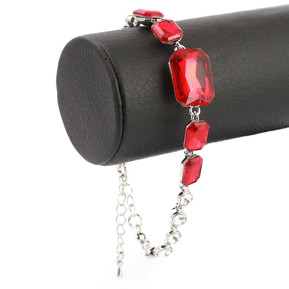 Women's Fancy Bracelet - Red, Women, Bangles & Bracelets, Chase Value, Chase Value