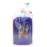 School Water Bottle With Lunch Box Blue & Red - 1100 ML - test-store-for-chase-value