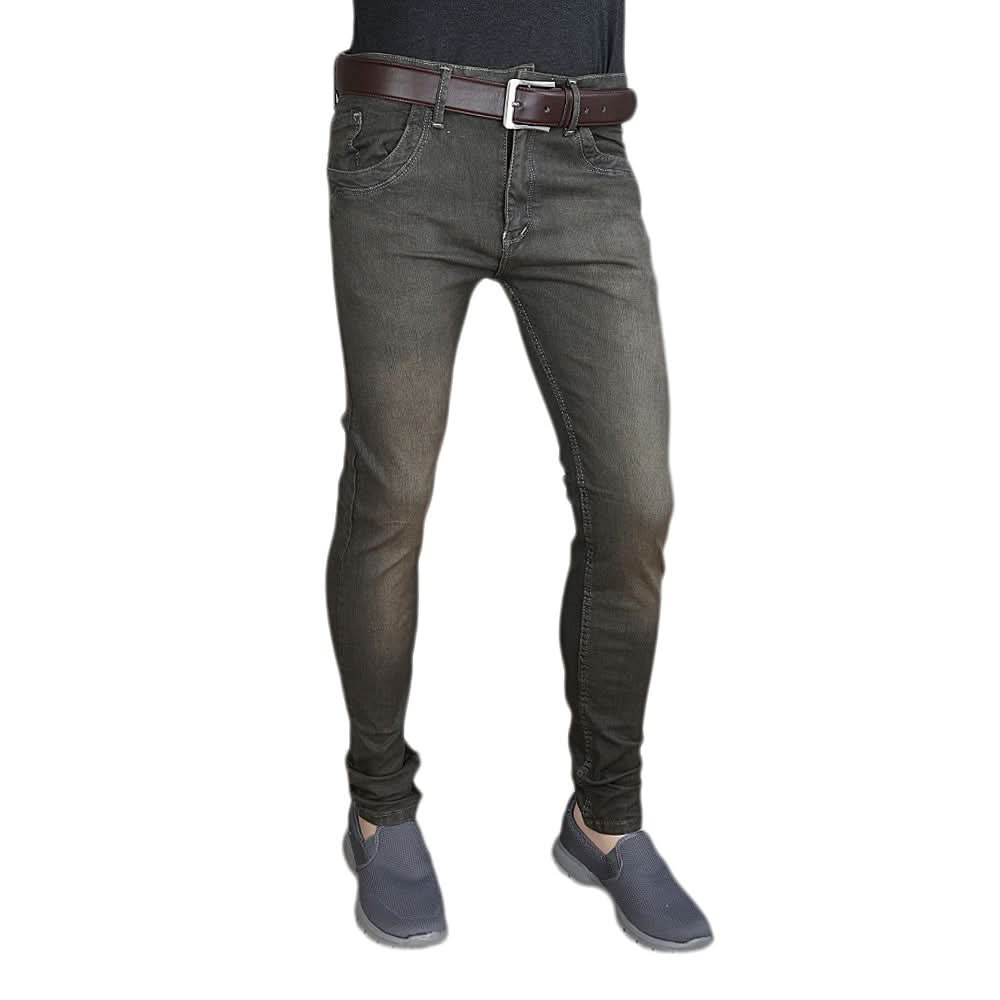 Men's Casual Denim Pant - Grey, Men, Casual Pants And Jeans, Chase Value, Chase Value
