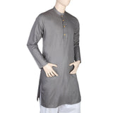 Mashriq Slim Fit Kurta For Men - Gray, Men, Kurtas, Chase Value, Chase Value