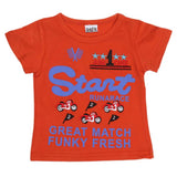 Newborn Boys T-Shirt - Orange, Kids, NB Boys Shirts And T-Shirts, Chase Value, Chase Value