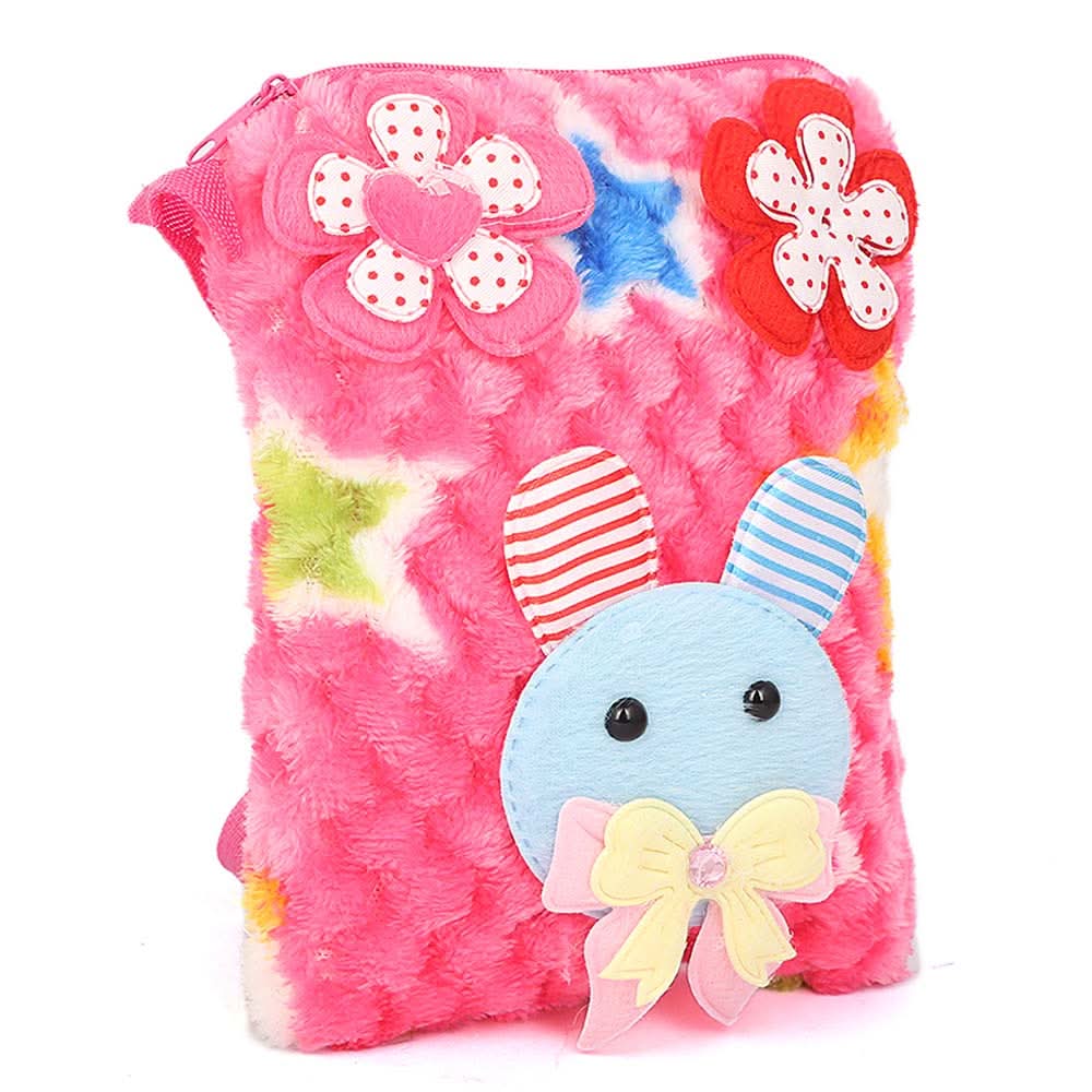 Girls Stuffed Bags 858 (851) - Dark Pink, Kids Clothes, Chase Value, Chase Value