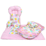Newborn Sleeping Bag 7 Pcs Set - Pink, Kids, Sleeping Bags, Chase Value, Chase Value