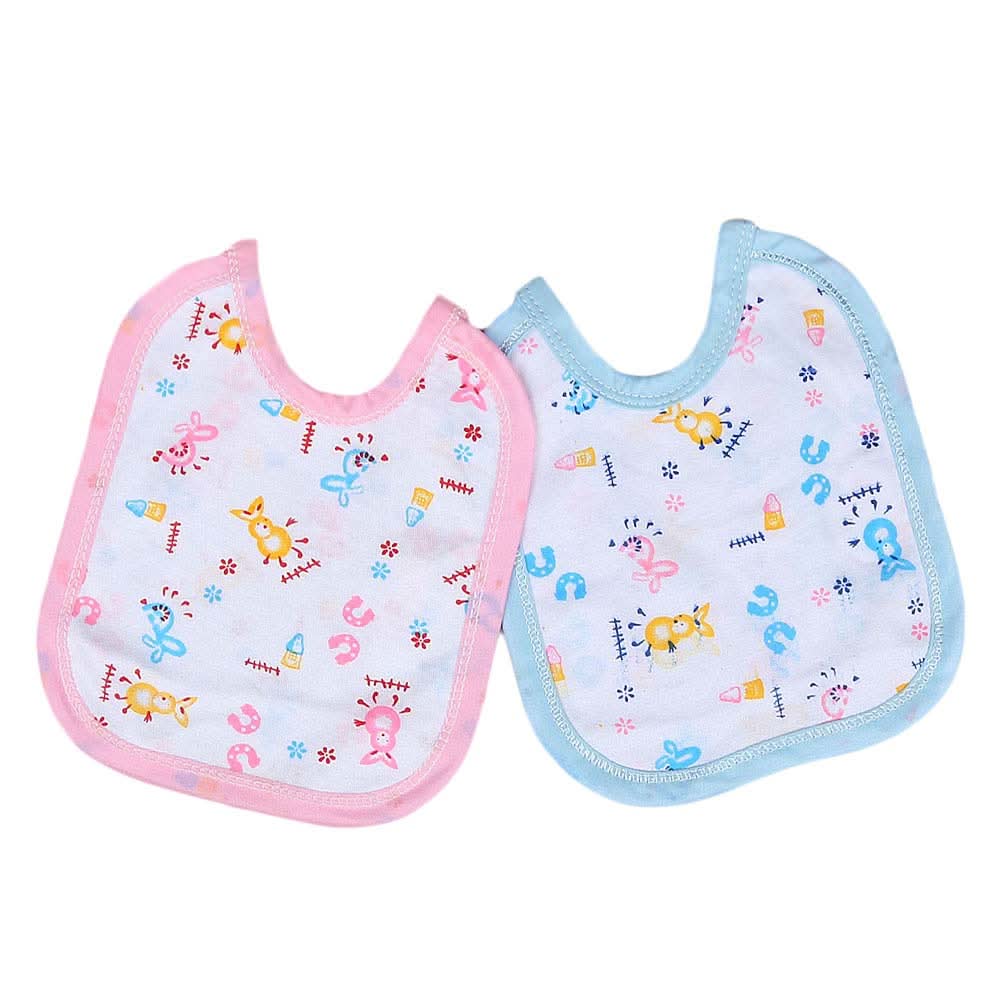 Newborn Baby Bibs 2 Pcs - Multi, Kids, Bibs, Chase Value, Chase Value