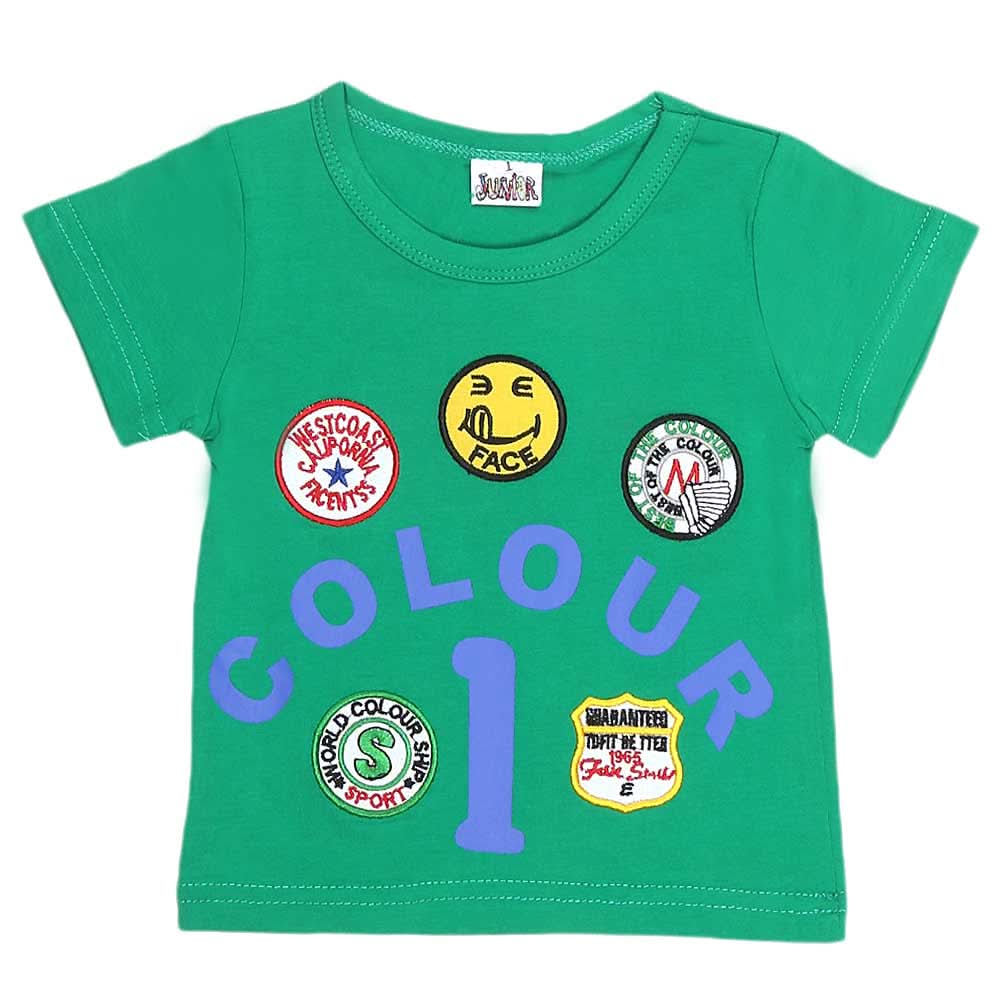 Newborn Boys T-Shirt - Green, Kids, NB Boys Shirts And T-Shirts, Chase Value, Chase Value