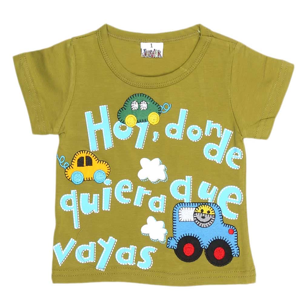 Newborn Boys T-Shirt - Light Green, Kids, NB Boys Shirts And T-Shirts, Chase Value, Chase Value