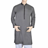 Mashriq Fancy Kurta For Men - Grey, Men, Kurtas, Chase Value, Chase Value