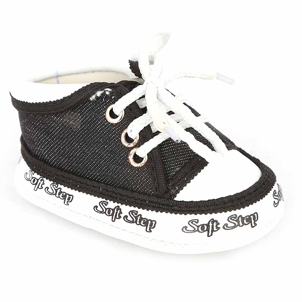 Newborn Boys Shoes - Black White, Kids, NB Shoes And Socks, Chase Value, Chase Value