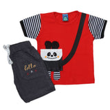 Newborn Boys Suit 2Pcs - Red, Kids, NB Boys Sets And Suits, Chase Value, Chase Value