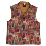 Boys Digital Waistcoat - Brown, Kids, Boys Waistcoats, Chase Value, Chase Value