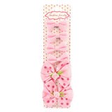 Girls Hair Pins 6 Pcs - Light Pink, Kids, Hair Accessories, Chase Value, Chase Value