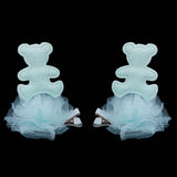 Girls Hair Pin 2 Pcs- Cyan, Kids, Hair Accessories, Chase Value, Chase Value