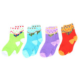 Girls Socks Pack Of 4 - Multi, Kids, Girls Socks, Chase Value, Chase Value