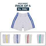 Boys Shorts Pack Of 4 - Multi, Kids, Boys Shorts, Chase Value, Chase Value