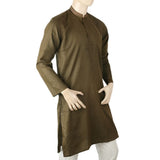 Men's Mashriq Slim Fit Kurta - Army, Men, Kurtas, Chase Value, Chase Value