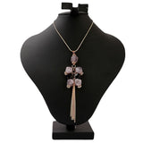 Women's Beads Long Mala - Grey, Women, Chains & Lockets, Chase Value, Chase Value