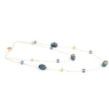 Women's Beads Long Mala - Steel Blue, Women, Chains & Lockets, Chase Value, Chase Value