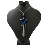 Women's Beads Long Mala - Navy Blue, Women, Chains & Lockets, Chase Value, Chase Value