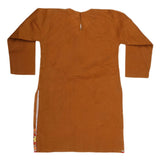 Girls Embroidered 2 Piece Suit - Brown, Kids, Girls Sets And Suits, Chase Value, Chase Value