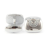 Men's Cufflinks - Silver, Men, Cufflinks, Chase Value, Chase Value