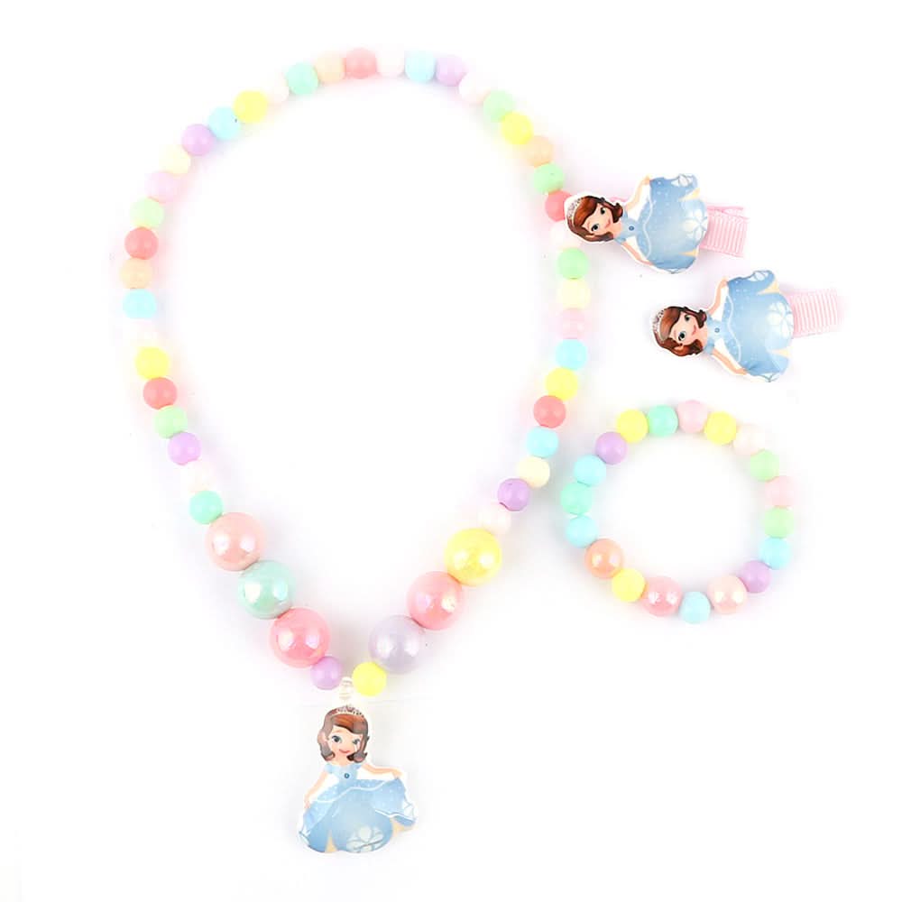 Girls Mala Gift Set - Pink, Kids, Jewellery Sets, Chase Value, Chase Value