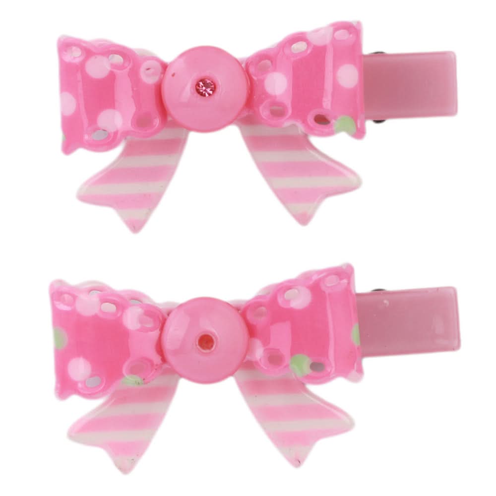 Girls Hair Pin 2 Pcs - Pink, Kids, Hair Accessories, Chase Value, Chase Value
