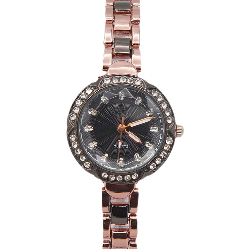Women's Bracelet Watch - Copper Black, Women, Watches, Chase Value, Chase Value