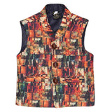 Boys Digital Waistcoat - Multi, Kids, Boys Waistcoats, Chase Value, Chase Value