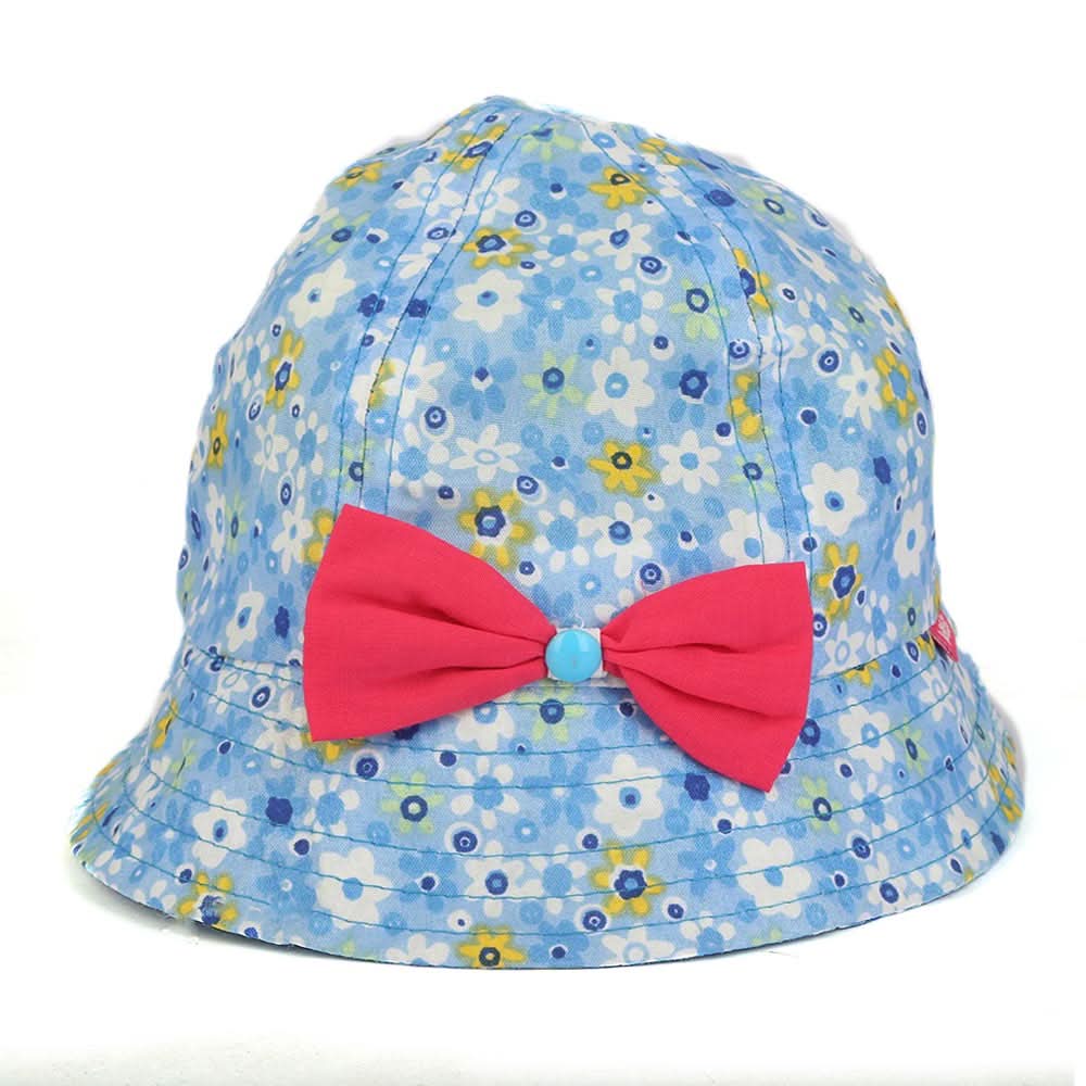 Girls Floppy Cap - Blue, Kids, Girls Caps And Hats, Chase Value, Chase Value