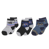 Kids Socks Pack Of 3 - Multi, Kids, Boys Socks, Chase Value, Chase Value