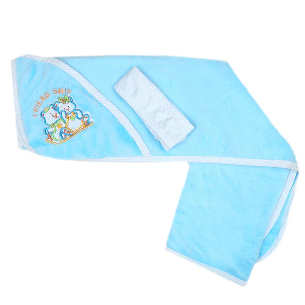 Newborn Baby Wrapping Sheet Blue Chase Value