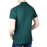 Men's Half Sleeves T-Shirt - Green, Men, T-Shirts And Polos, Chase Value, Chase Value