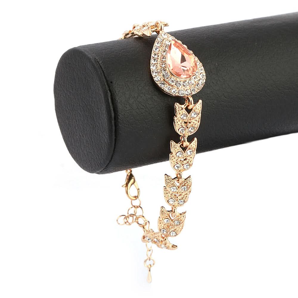 Women's Fancy Bracelet - Peach, Women, Bangles & Bracelets, Chase Value, Chase Value