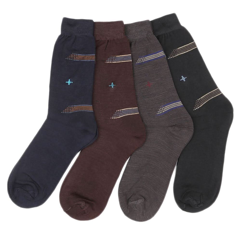 Men's Socks Pack Of 4 - Multi, Men, Mens Socks, Chase Value, Chase Value