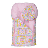 Newborn Sleeping Bag With Pillow - White - Pink, Kids, Sleeping Bags, Chase Value, Chase Value
