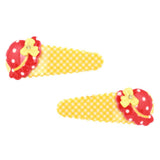 Girls Hair Pin 2 Pcs- Yellow, Kids, Hair Accessories, Chase Value, Chase Value