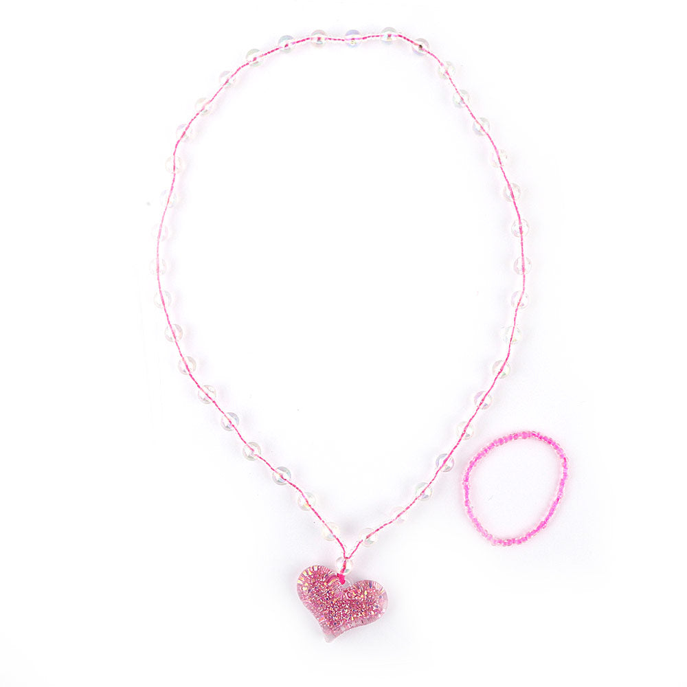 Girls Mala - Dark Pink, Kids, Jewellery Sets, Chase Value, Chase Value